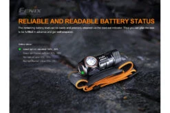 Fenix HM50R V2.0 LED Headlamp - 700 Lumens -Fenix Shop Fenix HM50R V2 LED headlamp battery status