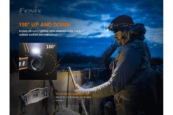 Fenix HM60R Outdoor LED Headlamp - 1200 Lumens -Fenix Shop Fenix HM60R LED headlamp tilt