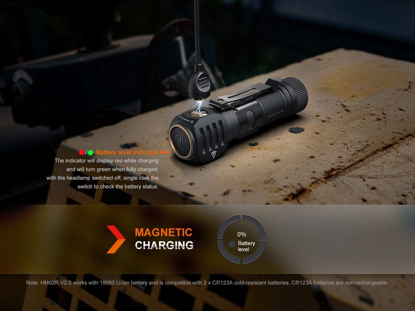 Fenix HM61R V2 Rechargeable LED Headlamp - 1600 Lumens 13 Fenix HM61R V2 Rechargeable LED Headlamp - 1600 Lumens - Image 13