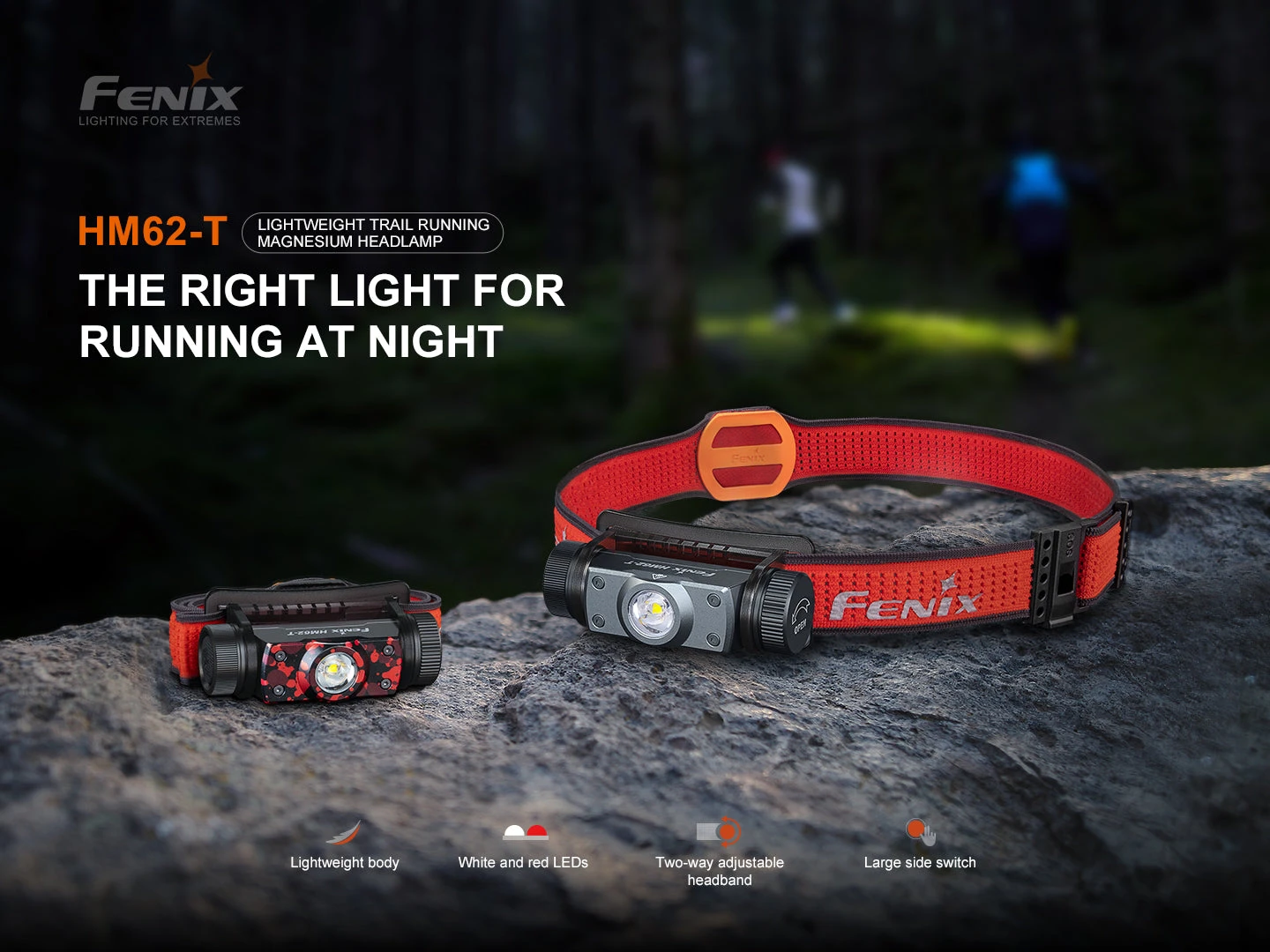 Fenix HM62-T Lightweight Trail Running Headlamp 3 Fenix HM62-T Lightweight Trail Running Headlamp - Image 3