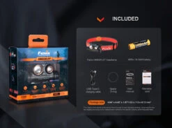 Fenix HM65R-DT Trail Running LED Headlamp -Fenix Shop Fenix HM65R DT trail running headlamp accessories