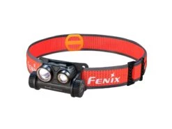 Fenix HM65R-DT Trail Running LED Headlamp -Fenix Shop Fenix HM65R DT trail running headlamp black front