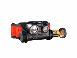 Fenix HM65R-DT Trail Running LED Headlamp -Fenix Shop Fenix HM65R DT trail running headlamp front battery