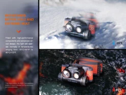 Fenix HM65R-DT Trail Running LED Headlamp -Fenix Shop Fenix HM65R DT trail running headlamp temperature