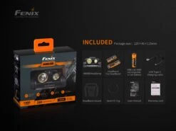 Fenix HM65R Rechargeable LED Headlamp - 1400 Lumens -Fenix Shop Fenix HM65R rechargeable LED headlamp accessories