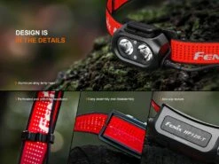 Fenix HP12R-T Balanced Trail Headlamp -Fenix Shop Fenix HP12R T design details