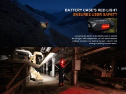 Fenix HP12R-T Balanced Trail Headlamp -Fenix Shop Fenix HP12R T rear light