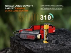 Fenix HP12R-T Balanced Trail Headlamp -Fenix Shop Fenix HP12R T runtime