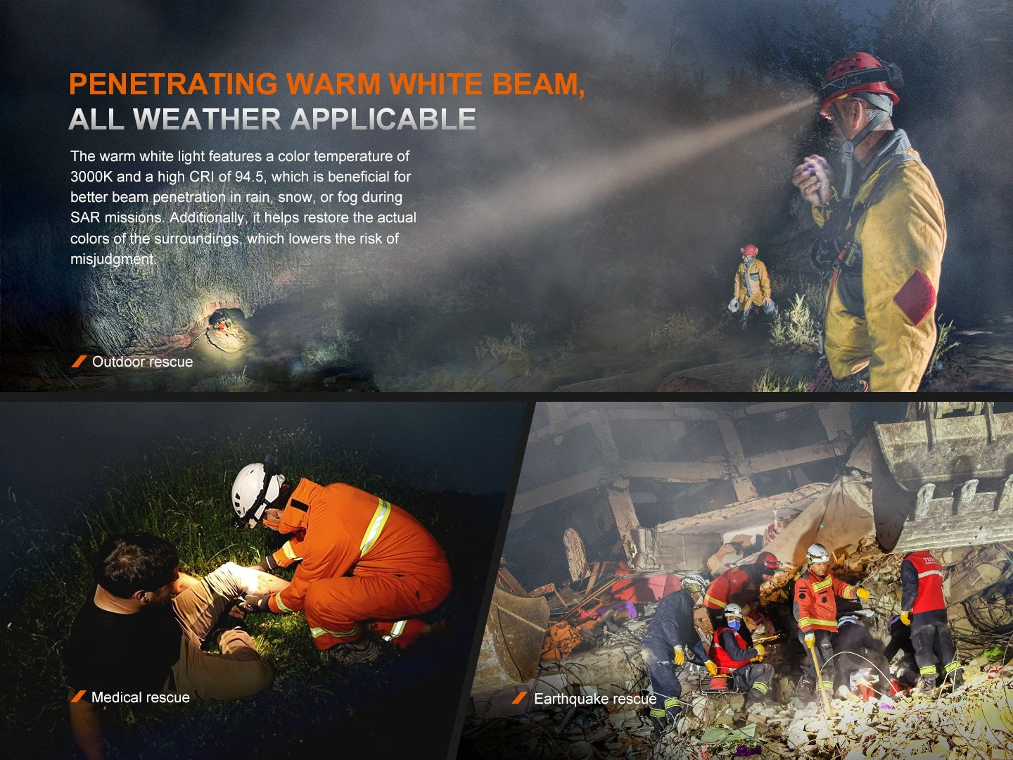 Fenix HP35R Search And Rescue Headlamp 4 Fenix HP35R Search And Rescue Headlamp - Image 4