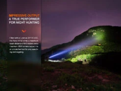 Fenix HT32 Hunting Flashlight With Red & Green Output 27 Fenix HT32 Hunting Flashlight With Red & Green Output -Fenix Shop Fenix HT32 hunting flashlight beam thow