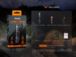 Fenix LD12R Dual Light Flashlight - 600 Lumens 35 Fenix LD12R Dual Light Flashlight - 600 Lumens -Fenix Shop Fenix LD12R dual light flashlight accessories