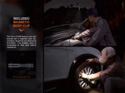 Fenix LD12R Dual Light Flashlight - 600 Lumens 24 Fenix LD12R Dual Light Flashlight - 600 Lumens -Fenix Shop Fenix LD12R dual light flashlight magnet