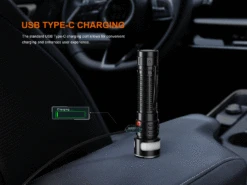 Fenix LD35R High Performance Multimode Tactical Flashlight -Fenix Shop Fenix LD35R Flashlight charging