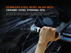 Fenix LD35R High Performance Multimode Tactical Flashlight -Fenix Shop Fenix LD35R Flashlight strike bezel