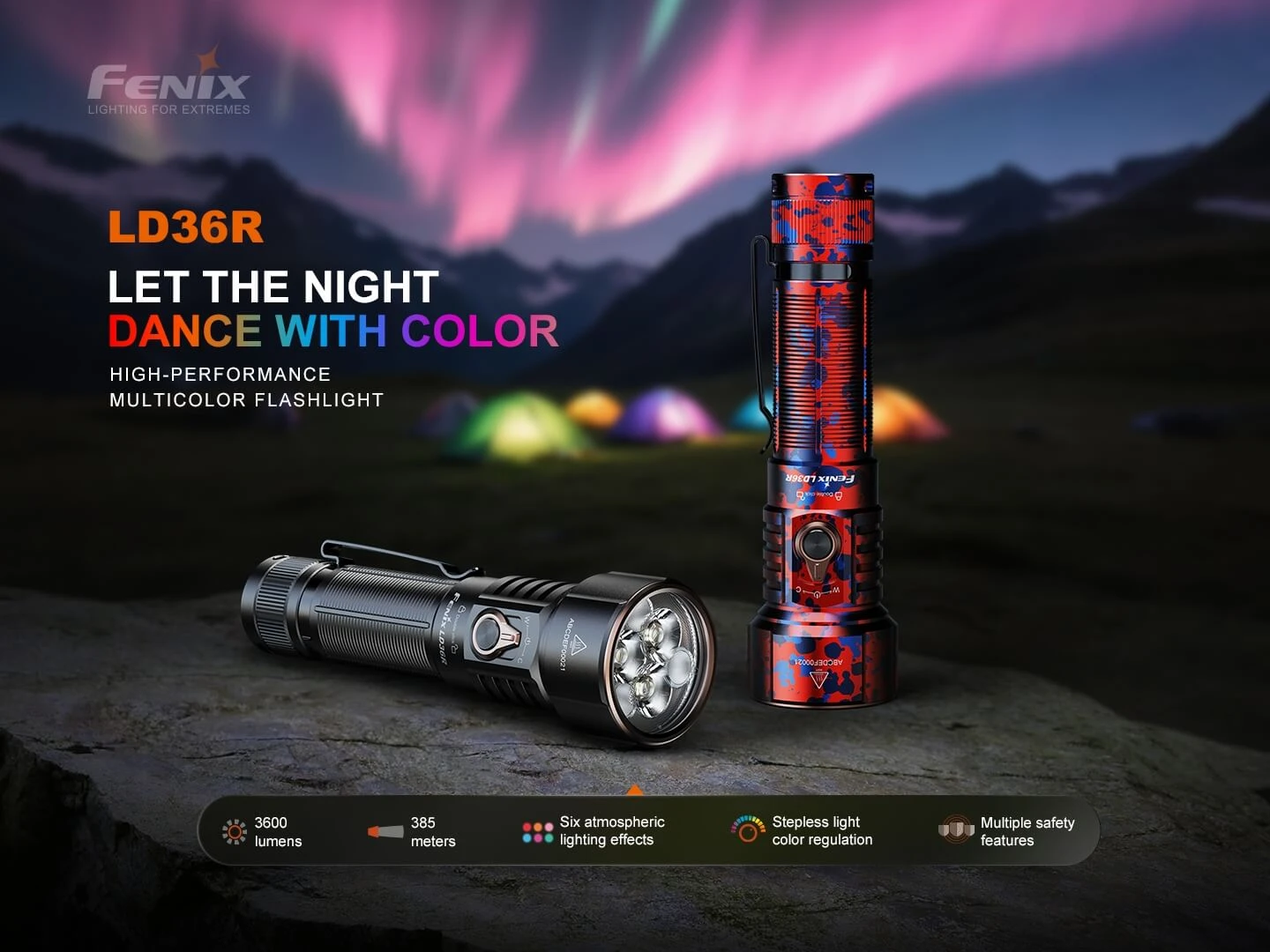 Fenix LD36R Multicolor Flashlight 3 Fenix LD36R Multicolor Flashlight - Image 3