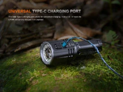 Fenix LR36R White Laser Searching Flashlight -Fenix Shop Fenix LR36R Searching Flashlight charging