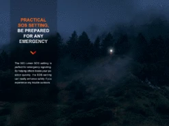 Fenix LR60R Rotary Switch Rechargeable Searchlight - 21000 Lumens -Fenix Shop Fenix LR60R Rotary Switch Searchlight SOS