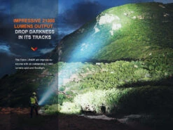 Fenix LR60R Rotary Switch Rechargeable Searchlight - 21000 Lumens -Fenix Shop Fenix LR60R Rotary Switch Searchlight output