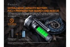 Fenix LR80R Rechargeable LED Searchlight - 18000 Lumens -Fenix Shop Fenix LR80R rechargeable LED searchlight capacity