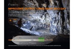 Fenix LR80R Rechargeable LED Searchlight - 18000 Lumens -Fenix Shop Fenix LR80R rechargeable LED searchlight output