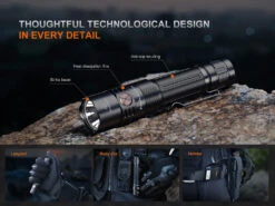 Fenix PD35R ACE Multi-mode Tactical Flashlight + FREE CL01 Mini Lantern -Fenix Shop Fenix PD35R ACE Customizable Flashlight design