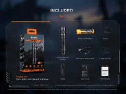 Fenix PD35R ACE Multi-mode Tactical Flashlight + FREE CL01 Mini Lantern -Fenix Shop Fenix PD35R ACE Customizable Flashlight included