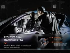 Fenix PD35R Compact Rechargeable Tactical Flashlight 28 Fenix PD35R Compact Rechargeable Tactical Flashlight -Fenix Shop Fenix PD35R Compact Flashlight switches