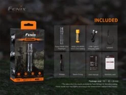 Fenix PD35 V3.0 Everyday Carry Flashlight - 1700 Lumens -Fenix Shop Fenix PD35 V3 flashlight included