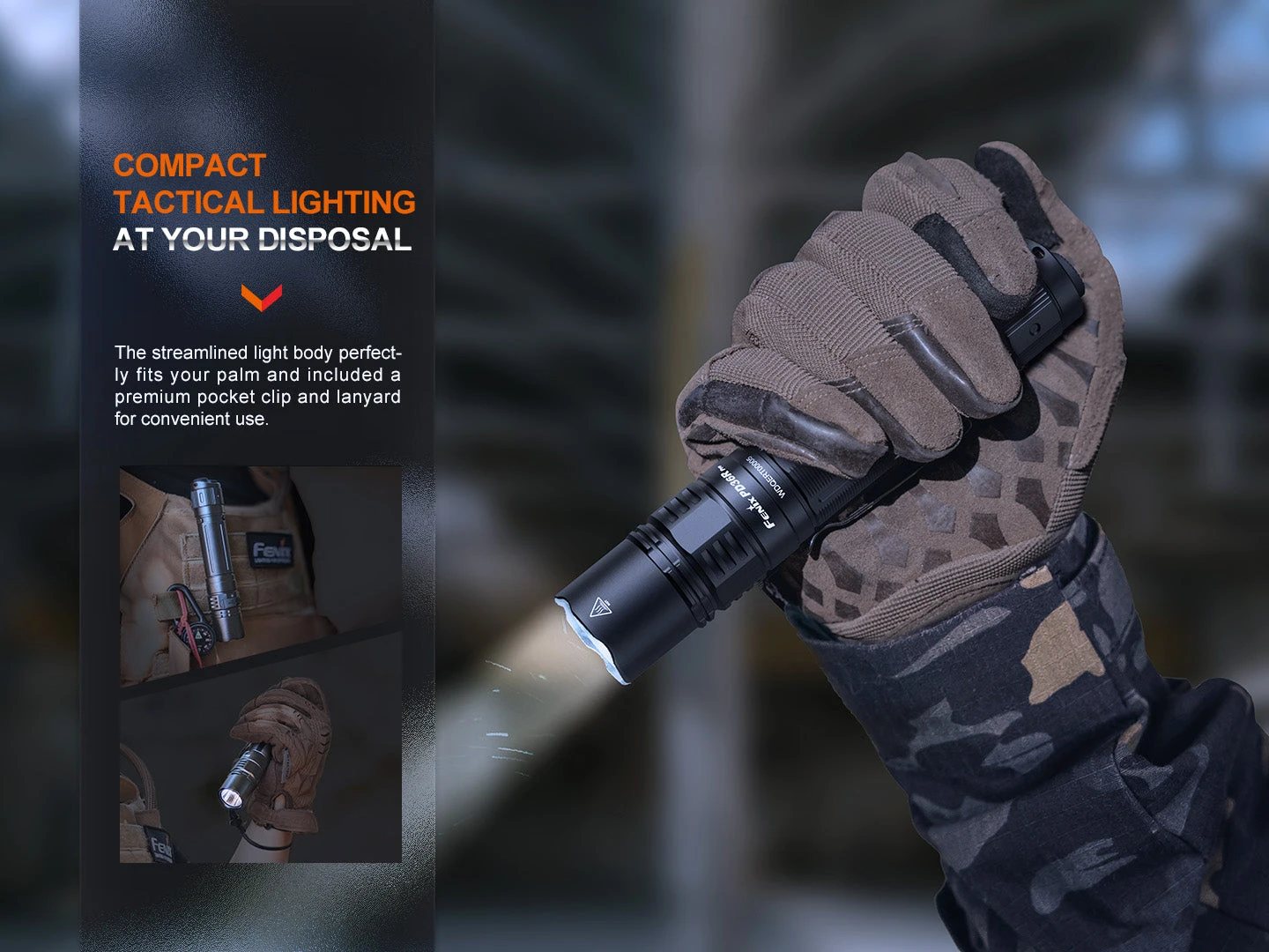 Fenix PD36R Pro 2800 Lumen Flashlight + FREE E03R V2 Keychain Light 2 Fenix PD36R Pro 2800 Lumen Flashlight + FREE E03R V2 Keychain Light - Image 2