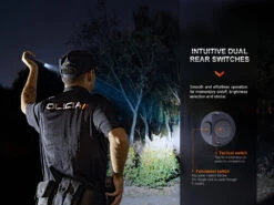 Fenix PD36R Pro 2800 Lumen Flashlight + FREE E03R V2 Keychain Light 23 Fenix PD36R Pro 2800 Lumen Flashlight + FREE E03R V2 Keychain Light -Fenix Shop Fenix PD36R Pro switches 1