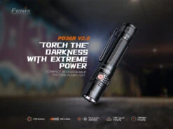 Fenix PD36R V2 Tactical LED Flashlight - Texas Flag Cerakote Finish 22 Fenix PD36R V2 Tactical LED Flashlight - Texas Flag Cerakote Finish -Fenix Shop Fenix PD36R V2 compact tactical flashlight main