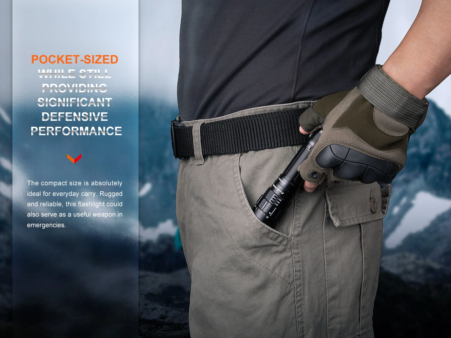 Fenix PD40R V3 Rechargeable Flashlight 2 Fenix PD40R V3 Rechargeable Flashlight - Image 2