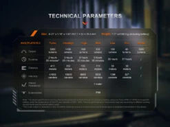 Fenix PD45R ACE Multi-Mode Tactical Flashlight 36 Fenix PD45R ACE Multi-Mode Tactical Flashlight -Fenix Shop Fenix PD45R ACE flashlight technical parameters