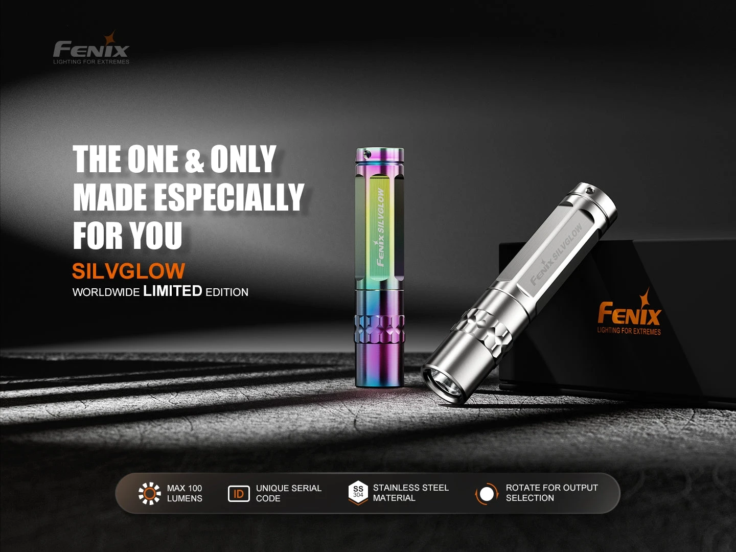 Fenix SilvGlow Limited Edition Collector's AAA Flashlight 3 Fenix SilvGlow Limited Edition Collector's AAA Flashlight - Image 3