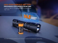 Fenix TK05R Compact Tactical EDC Flashlight -Fenix Shop Fenix TK05R battery