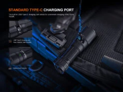 Fenix TK05R Compact Tactical EDC Flashlight -Fenix Shop Fenix TK05R charging