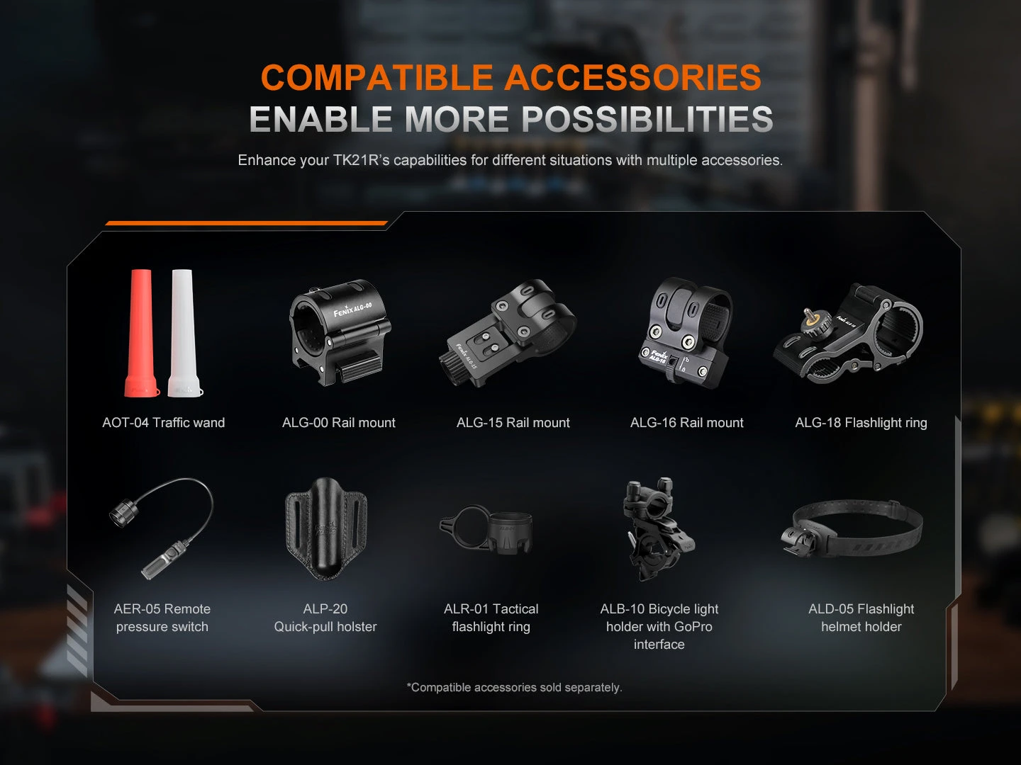 Fenix TK21R Duty Flashlight 13 Fenix TK21R Duty Flashlight - Image 13