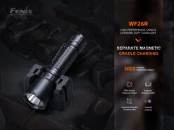 Fenix WF26R Cradle Charging LED Work Flashlight -Fenix Shop Fenix WF26R E 01 1 45633