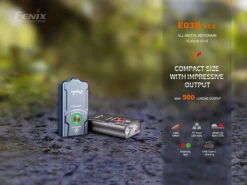 Fenix E03R V2 Keychain Flashlight -Fenix Shop Fenix e03r keychain flashlight main
