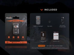 Fenix E03R V2 Keychain Flashlight -Fenix Shop Fenix e03r keychain flashlight package