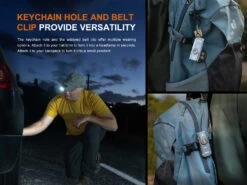 Fenix E06R Keychain Light With White, UV, And Red Laser Lights -Fenix Shop Fenix e06r keychain light keychain