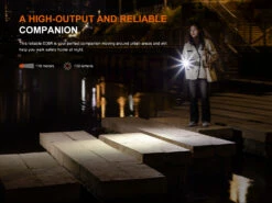 Fenix E06R Keychain Light With White, UV, And Red Laser Lights -Fenix Shop Fenix e06r keychain light output