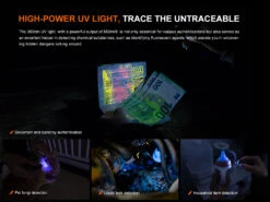 Fenix E06R Keychain Light With White, UV, And Red Laser Lights -Fenix Shop Fenix e06r keychain light uv