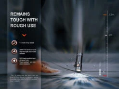 Fenix E18R V2 Rechargeable LED Flashlight -Fenix Shop Fenix e18r v2 rechargeable flashlight durable