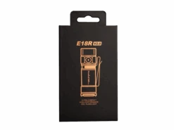 Fenix E18R V2 Rechargeable LED Flashlight -Fenix Shop Fenix e18r v2 rechargeable flashlight gift packaging