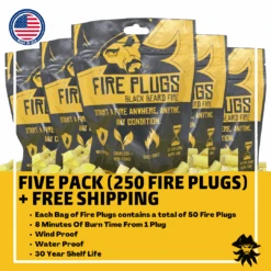 Fire Plugs - Fire Starter Tinder 14 Fire Plugs - Fire Starter Tinder -Fenix Shop FivePackPlugs