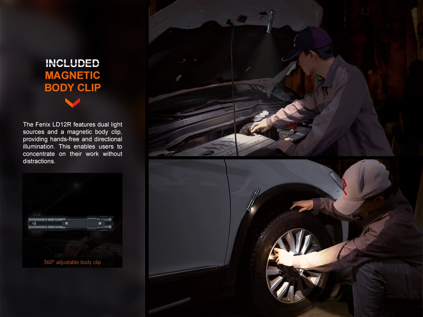 Fenix LD12R Dual Light Flashlight -- OPEN BOX 5 Fenix LD12R Dual Light Flashlight -- OPEN BOX - Image 5