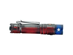 Fenix PD36R V2 Tactical LED Flashlight - Texas Flag Cerakote Finish