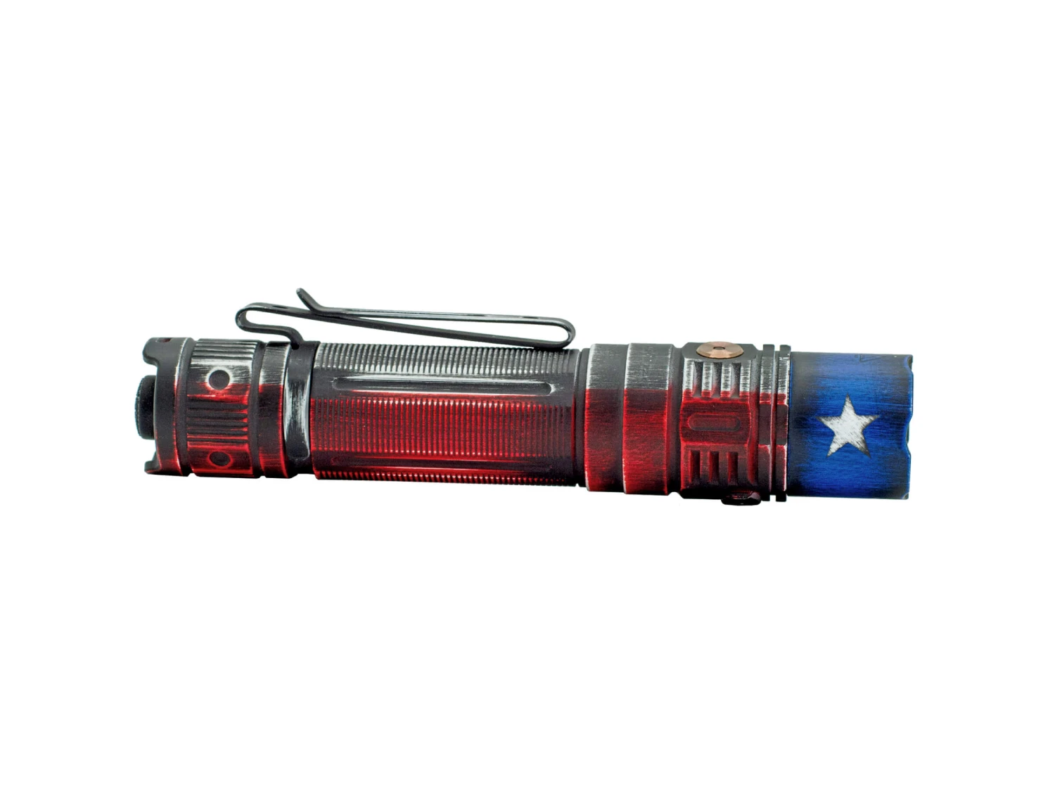 Fenix PD36R V2 Tactical LED Flashlight - Texas Flag Cerakote Finish 1 Fenix PD36R V2 Tactical LED Flashlight - Texas Flag Cerakote Finish