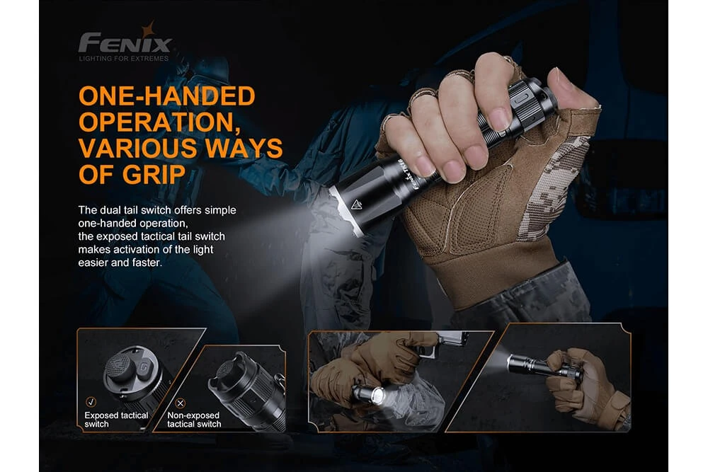 Fenix TK16 V2.0 Tactical Flashlight - 3100 Lumens 2 Fenix TK16 V2.0 Tactical Flashlight - 3100 Lumens - Image 2